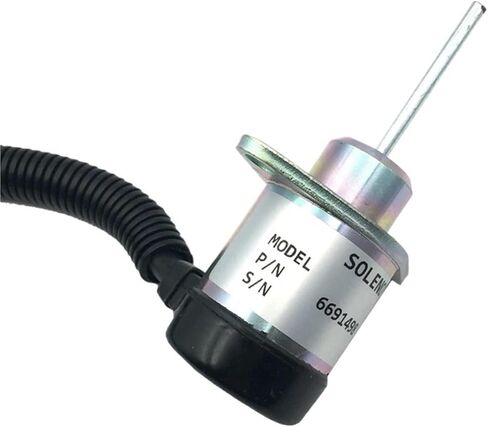 1pc Fuel Shut Off Solenoid 6691498 12V S130 S160 S175 S185 Engine Part 1G925-60011 in Kuwait