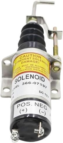 1pc 366-07197 36607197 12V/24V Fuel Shutoff Solenoid SA-3405T 1502-12C7U2B2S1 Stop Solenoid Diesel Engine Parts(24V) in Kuwait