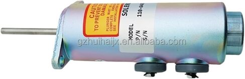 1pc Engine 3306 24V Stop Solenoid Valve 110-6465 6T-4122 1106465 6T4122 110-6465 24V Diesel shutoff shutdown solenoid in Saudi Arabia