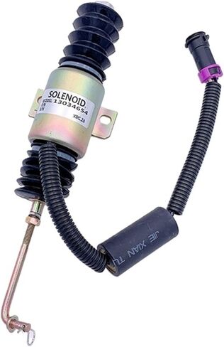 1pc 13034654 24VDC Fuel Shut Off Stop Solenoid Valve for 226B Engine in Saudi Arabia
