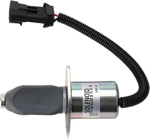 1pc 12V Shut Off Solenoid 6681512 6681513 6690563 Stop Solenoid Fit for A220 S70 S100 S130 S150 S160 S175 S185 S205 S220 in Kuwait