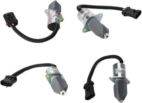 1pc 12V Shut Off Solenoid 6681512 6681513 6690563 Stop Solenoid Fit for A220 S70 S100 S130 S150 S160 S175 S185 S205 S220 in Kuwait