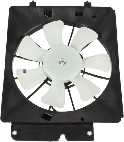 Radiator Cooling Fan Assembly Compatible with 2003-2006 for Honda for Element 2.4L 2002-2006 for Honda for CR-V 2.4L, Black Radiator Fan Direct Fit Replacement for Engine Cooling Fan in Saudi Arabia
