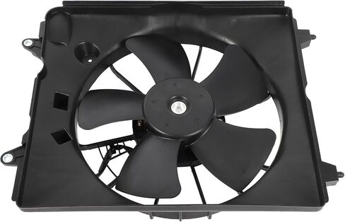 Radiator Cooling Fan Assembly Compatible with 2010-2016 for Honda for CR-V 2.4L, Black Radiator Fan Direct Fit Replacement for Engine Cooling Fan in Saudi Arabia