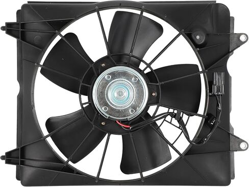 Radiator Cooling Fan Assembly Compatible with 2010-2016 for Honda for CR-V 2.4L, Black Radiator Fan Direct Fit Replacement for Engine Cooling Fan in Saudi Arabia