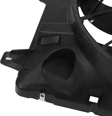 مجموعة مروحة التبريد متوافقة مع 2003-2005 لسيارة Ford for Crown Victoria 4.6L 2003-2004 لسيارة Mercury for Marauder 4.6L، مروحة مشعاع سوداء مناسبة مباشرة للاستبدال لمروحة تبريد المحرك in Saudi Arabia