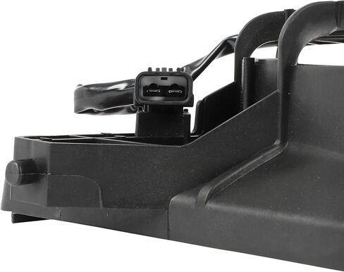 مجموعة مروحة التبريد متوافقة مع 2010-2011 لهوندا لـ Accord Crosstour 3.5L 2012-2015 لهوندا لـ Crosstour 3.5L، مروحة مشعاع باللونين الأبيض والأسود تناسب مباشرة استبدال مروحة تبريد المحرك in Saudi Arabia
