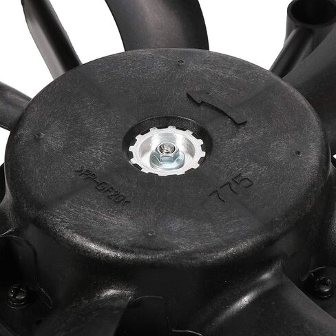 Radiator Cooling Fan Assembly Compatible with 2007-2018 for Toyota for Yaris 1.5L, Black Radiator Fan Direct Fit Replacement for Engine Cooling Fan in Saudi Arabia