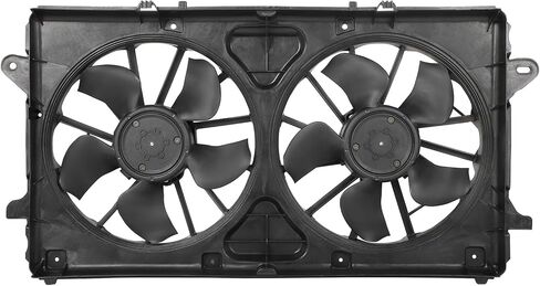 Radiator Cooling Fan Assembly Compatible with 2021-2023 for Cadillac for Escalade 6.2L 2021-2023 for GMC for Yukon XL 6.2L, Black Radiator Fan Replacement for Engine Cooling Fan in Saudi Arabia