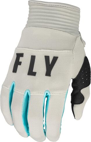 قفازات Fly Racing 2023 Youth F-16 (رمادي فاتح/أزرق سماوي، شبابي 3X-Small) in Saudi Arabia