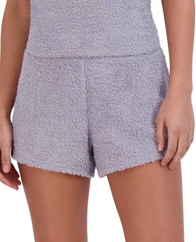 Steve Madden Women's Women's Fuzzy Pull-on Chenille Sleep Shorts, Cozy Pajama Bottoms in Saudi Arabia