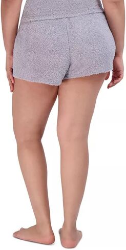 Steve Madden Women's Women's Fuzzy Pull-on Chenille Sleep Shorts, Cozy Pajama Bottoms in Saudi Arabia