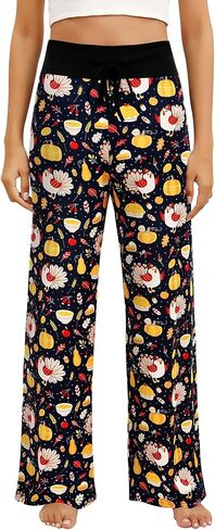 Women’s Pajama Pants Sleepwear Lounge Bottoms with Soft Drawstring Elastic Waist Pjs in Saudi Arabia