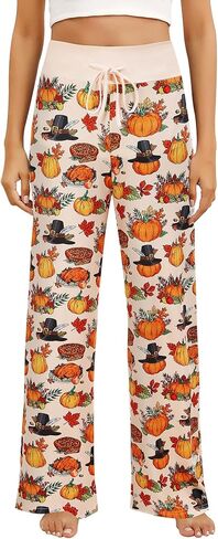 Women’s Pajama Pants Sleepwear Lounge Bottoms with Soft Drawstring Elastic Waist Pjs in Saudi Arabia