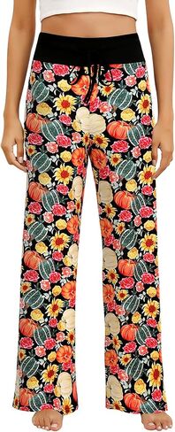 Women’s Pajama Pants Sleepwear Lounge Bottoms with Soft Drawstring Elastic Waist Pjs in Saudi Arabia