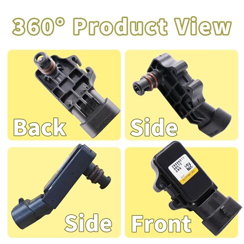 MAP Temp Pressure Sensor for Hisun 400 450 500 550 700 750 800 1000 EFI UTV/ATV, Massimo MSU400-700, Axis 500/700/750Crew, Coleman UT400-750, Cub Cadet Challenger 16723-010-0000 in Kuwait