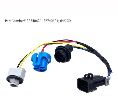 طقم أسلاك المصباح الأمامي متوافق مع Chevy Cobalt 2005-2010 Pontiac G4 G5 Pursuit 2005-2008 استبدال رقم الجزء 645-205 22740620 22740621 in Saudi Arabia