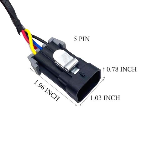 طقم أسلاك المصباح الأمامي متوافق مع Chevy Cobalt 2005-2010 Pontiac G4 G5 Pursuit 2005-2008 استبدال رقم الجزء 645-205 22740620 22740621 in Saudi Arabia