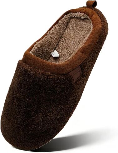 شباشب قطيفة فاخرة: دفء فائق النعومة، سهولة الارتداء، متانة مزخرفة بالجلد السويدي، مساحة واسعة لأصابع القدم - متعددة الاستخدامات في الداخل/الخارج مع تصميم أنيق خفيف الوزن in Kuwait