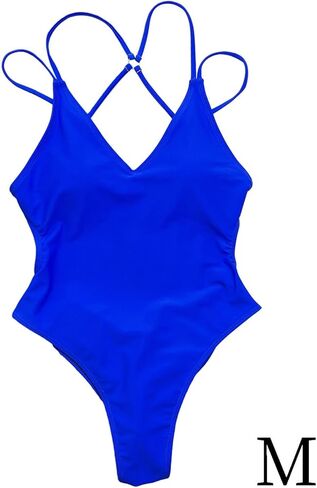 Women Swimsuits Monokinis Bathing Suit Bikini Halter Swimwear for Vacation Ladies in Kuwait