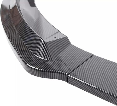 Front Bumper Lip Splitter Spoiler Fit for Audi S3/ A3 Prestige S Line Models 2015 2016 Carbon Fiber Style Coating 3pcs Accessories Air Chin Body Kit in Saudi Arabia