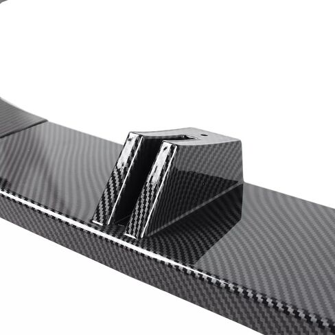 Front Bumper Lip Splitter Spoiler Fit for Audi S3/ A3 Prestige S Line Models 2015 2016 Carbon Fiber Style Coating 3pcs Accessories Air Chin Body Kit in Saudi Arabia