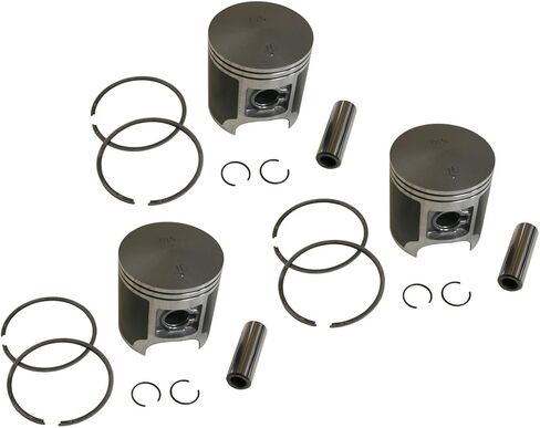 SPI، 09-716-02، 3 .020 مجموعات المكبس فوق التجويف لـ Polaris Indy 600 XCR، 600 XLT، 600 Triumph - 65.5 مم in Saudi Arabia