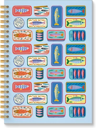 ROXMART Blue Beach Glitter Spiral Notebook, Coastal Ocean Journal, Tropical Marine Biology Hardcover Notebook Journal for Writing Note Taking, Beach Lover Gifts for Women, 5.5x8.3 Inch in Saudi Arabia