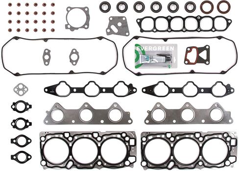 Evergreen SA-9761228612-2 Full Gasket Set Bearings Rings Compatible With/For 97-04 Mitsubishi Montero Sport Diamante 6G74 in Saudi Arabia