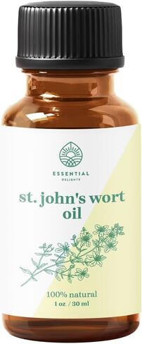 St. John's Wort Oil - Premium Grade 100% Undiluted Oil (1 oz.) | for Aromatherapy, Soaps, Lotions, & Candles | Vegan & Cruelty Free in Kuwait