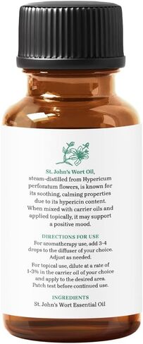 St. John's Wort Oil - Premium Grade 100% Undiluted Oil (1 oz.) | for Aromatherapy, Soaps, Lotions, & Candles | Vegan & Cruelty Free in Kuwait