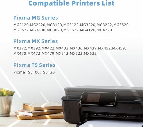 خراطيش حبر AURASKY PG-240XL/CL-241XL متوافقة مع Canon 240XL 241XL Combo Pack 240 241 حبر PIXMA MG3620 MG3600 TS5120 TS5100 MG3220 MG3520 MX472 حبر الطابعة (1 أسود، 1 ثلاثي الألوان) in Kuwait