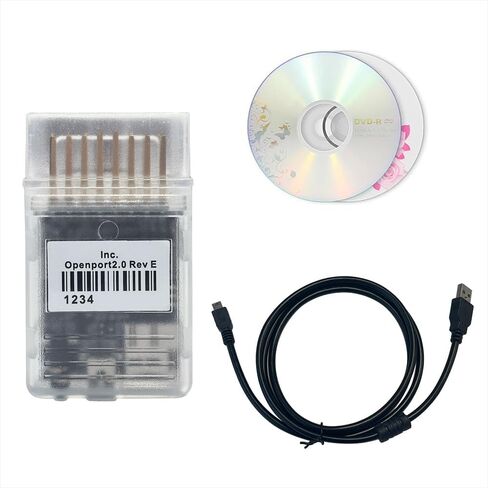 كابل تشخيص OBD2 K-CAN لـ Openport 2.0 ECU، متوافق مع جاكوار لاند روفر لتويوتا وميتسوبيشي لمركبات سوبارو، يعمل مع SDD V163 لـ Techstream لـ Tactrix in Saudi Arabia