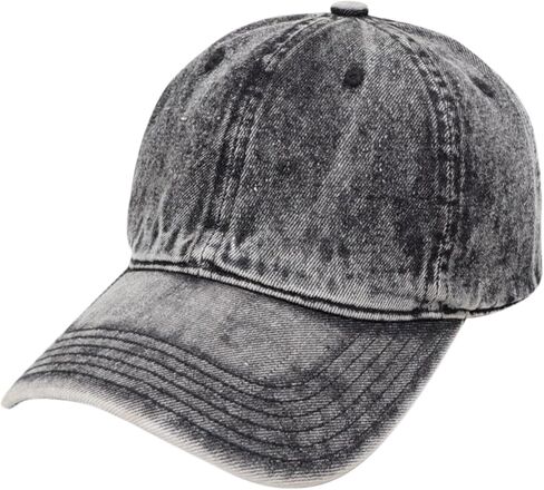 للجنسين قبعة بيسبول كلاسيكية خمر غسل كاوبوي قابل للتعديل جان الدنيم قبعة الجدة Snapback قبعة في الهواء الطلق الشارع الشهير in Saudi Arabia