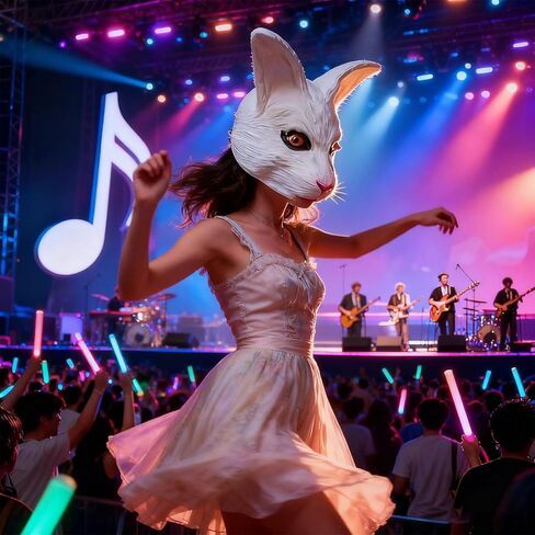 White Rabbit Head Mask, Cute Hare Half Face Masks for Adults Masquerade Animal Cosplay Costume Dress Up Party Props in Saudi Arabia