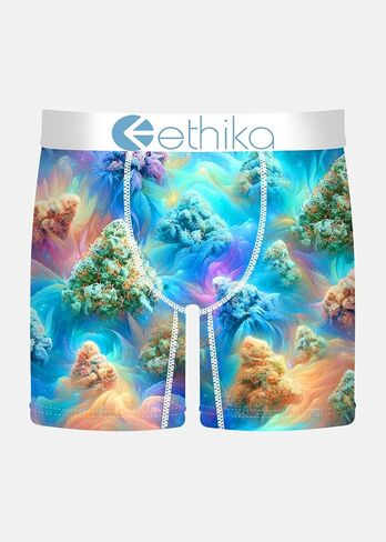 ملابس داخلية قصيرة متوسطة الطول للرجال من Ethika، ملابس داخلية قابلة للتمدد في 4 اتجاهات - شيربرت سموك in Saudi Arabia