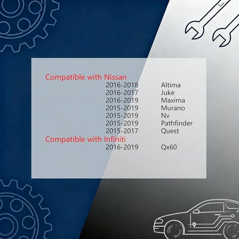 مجموعة مرشح ناقل الحركة Lalf لنيسان ألتيما ماكسيما كويست مورانو باثفندر إنفينيتي Qx60 مع RE0F10D JF017E استبدال 31728-29X0D in Kuwait