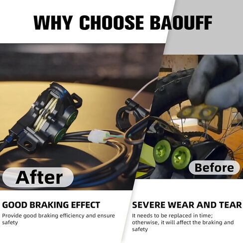 E Bike Front Rear Brake Pads,Disc Break Pads for Surron Light Bee X S/Talaria Sting MX3 R MX4/Super 73-R Adventure Series/Rawrr Mantis X Mini R/X160/X260 in Saudi Arabia