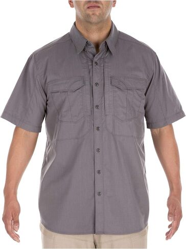 5.11 Tactical Mens Button Down Short Sleeve Shirt with Pockets, Stryke, Style 71354ABR in Saudi Arabia