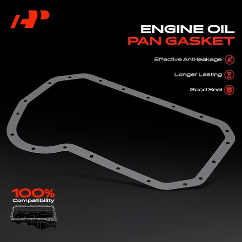 A-Premium 1.9L 2.0L Engine Oil Pan Gasket Set, Compatible with Volkswagen Jetta 1993-1999, Passat 1995-1997, Golf 1993-1998, Cabrio 1995-2002 in Saudi Arabia