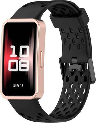 حزام سيليكون لـ Huawei Band 9 8 استبدال عصابات الساعات الرياضية لسوار Huawei 8 9 NFC معصمه ملحقات الساعات الذكية in Kuwait