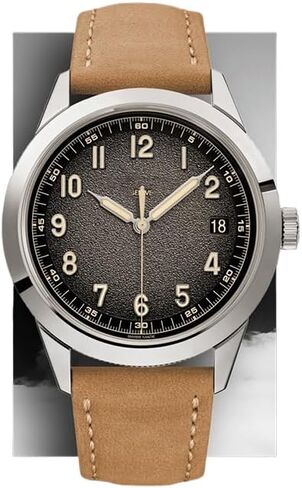 Cowhide genuine leather watch strap Patek Philippe Salmon 5226G in Saudi Arabia
