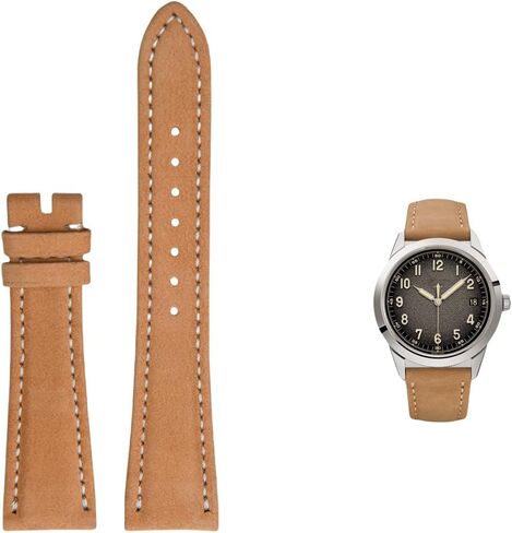 Cowhide genuine leather watch strap Patek Philippe Salmon 5226G in Saudi Arabia