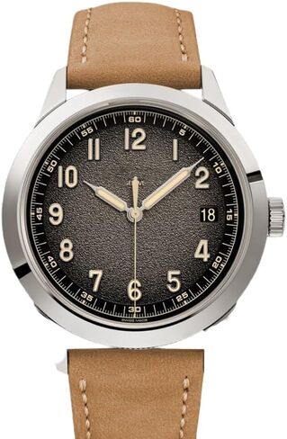 Cowhide genuine leather watch strap Patek Philippe Salmon 5226G in Saudi Arabia