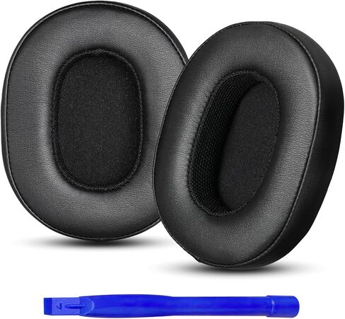 وسائد أذن بديلة من Aurivor لسماعات Skullcandy Crusher Wireless/ANC/Evo/360، Hesh 3/ANC/Evo، سماعات فوق الأذن بخاصية إلغاء الضوضاء (أسود) in Saudi Arabia