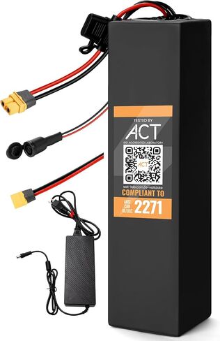 36V 10.6Ah Lithium Battery, Built-in 30A BMS, with 2A Charger, XT60 Connector, Compatible with 250W-1000W Motor, Universal Power Pack Rechargeable Batteries for Ebike, Motorcycles, Scooter, Tricycle in Saudi Arabia