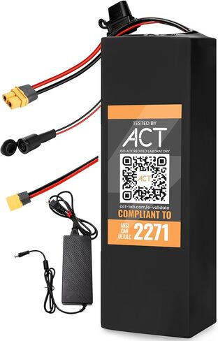 36V 10.6Ah Lithium Battery, Built-in 30A BMS, with 2A Charger, XT60 Connector, Compatible with 250W-1000W Motor, Universal Power Pack Rechargeable Batteries for Ebike, Motorcycles, Scooter, Tricycle in Saudi Arabia