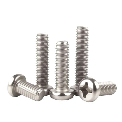 50/10 M1.2 M1.4 M1.6 M2 M2.5 M3 M4 M5 M6 Micro 304 Stainless Steel Cross Recessed Pan Head Screws(18mm,M3x 50pcs) in Saudi Arabia