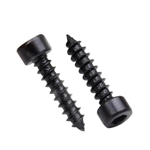 50pcst M2 M2.6 M3 M3.5 M4 Carbon Steel with Black Hexagon Socket Cap Head self Tapping Screw Model Screws(M2.6-6mm(50pcs)) in Saudi Arabia
