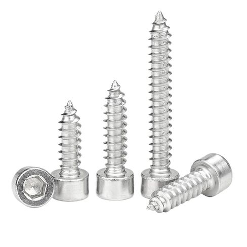 20/55 Pieces M2 M2.6 M3 M4 M5 M6 Stainless Steel Hexagon Socket self Tapping Screws for Speakers(16mm,M5 20pcs) in Saudi Arabia